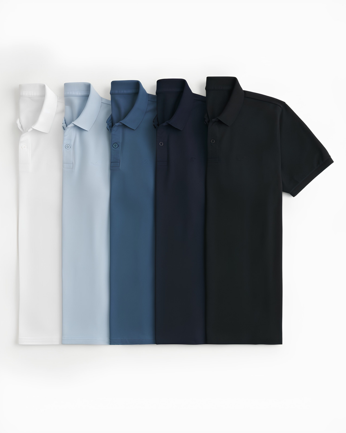 Short Fit Basic Polo T-Shirt