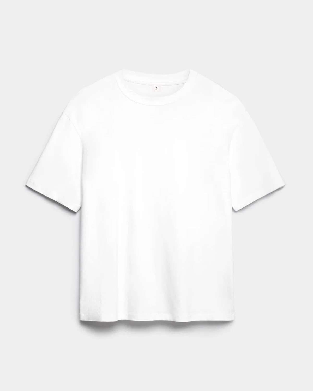 Pamuklu Oversized T-shirt - Beyaz