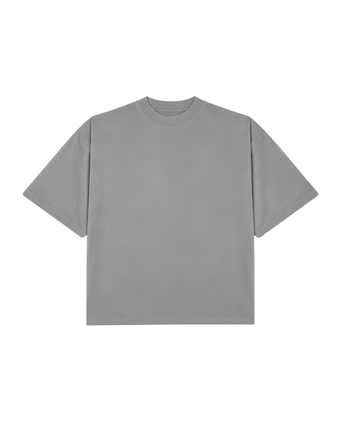 Boxy Fit Premium T-Shirt - Benetton Gri